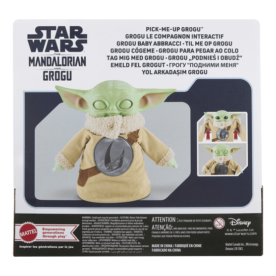 Star Wars The Mandalorian & Grogu Pick-Me-Up Grogu Plush 194735353392