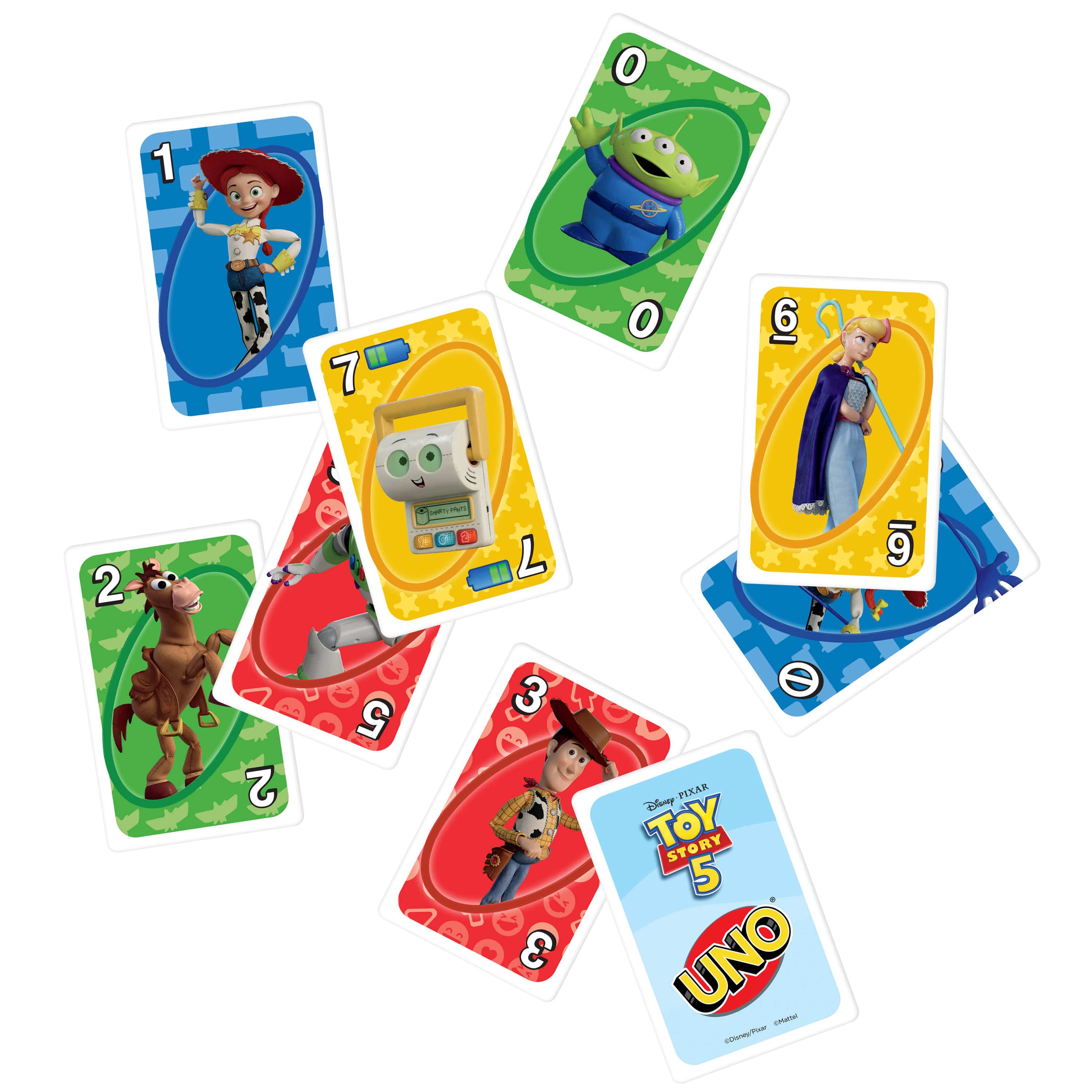 UNO Disney Pixar Toy Story 5 Card Game 194735367788