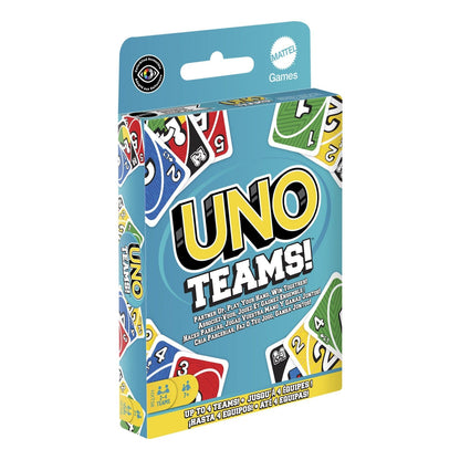 UNO Teams Card Game for Two Players with Special Rules and Team Strategy 194735238026