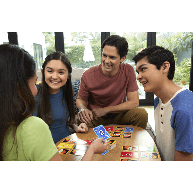 Uno Zero Card Game by Mattel for Family Fun and Entertainment 194735331857