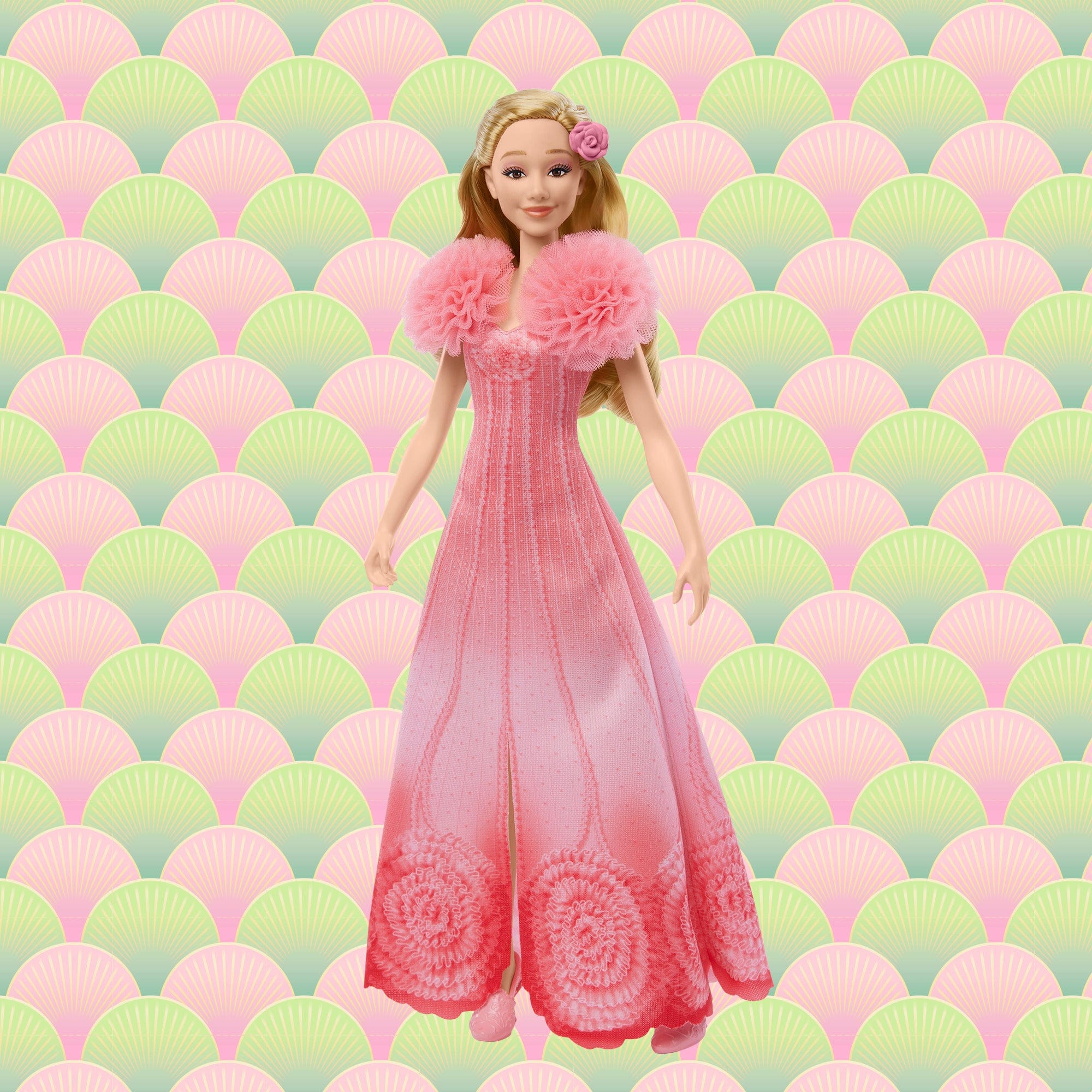 Wicked Singing Glinda Fashion Doll With Ombre Pink Dress And Accessories 194735363452