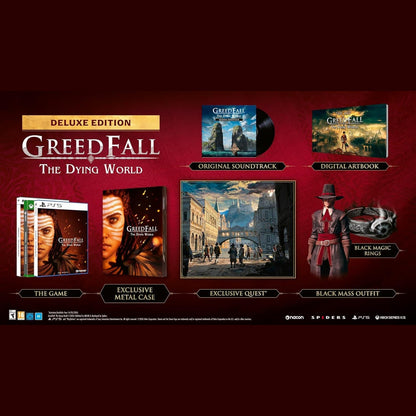 Greedfall: The Dying World - Deluxe Edition Playstation 5 (Disc) 3665962034561