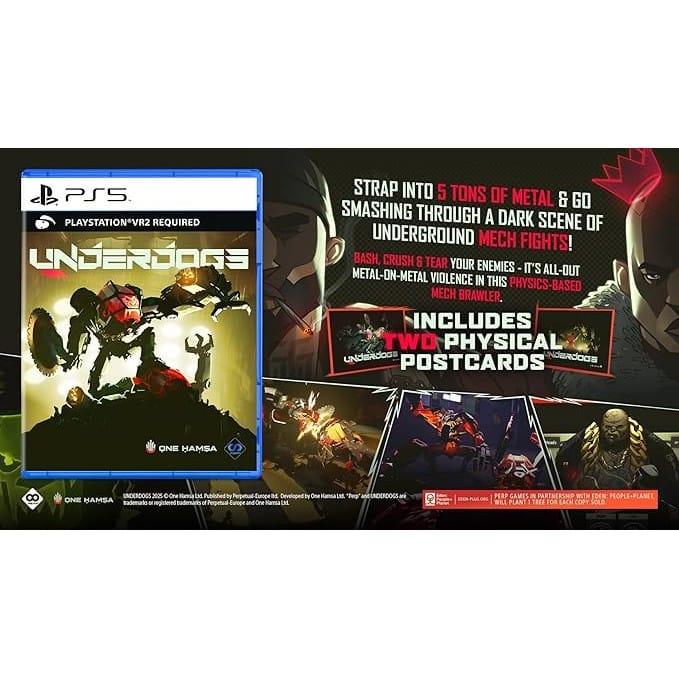 Underdogs PlayStation 5 action-adventure (Disc) Action Game 5061005781702