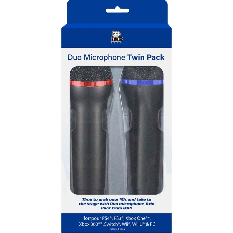 iMP Tech Duo Twin USB Microphone Pack