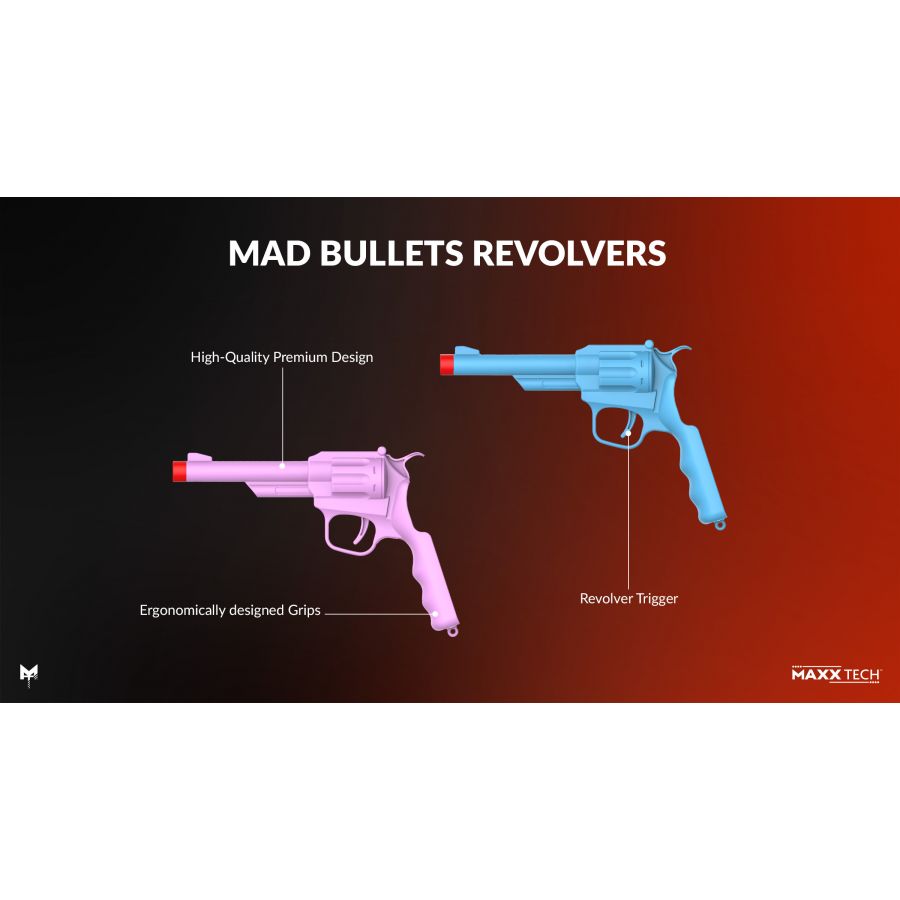 Maxx Tech Mad Bullets Kit For Nintendo Switch 2 & 1 5055957706197