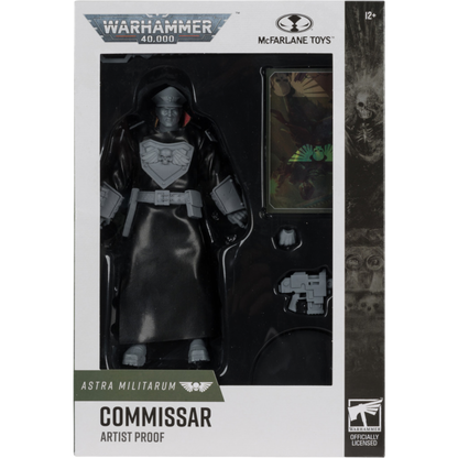 McFarlane Toys Warhammer 40,000 Astra Militarum Commissar Artist Proof 7-Inch Action Figure