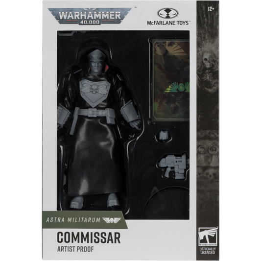 McFarlane Toys Warhammer 40,000 Astra Militarum Commissar Artist Proof 7-Inch Action Figure
