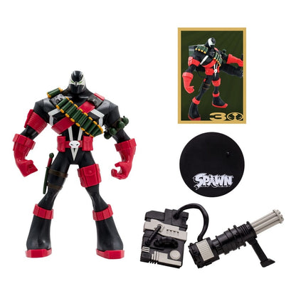 McFarlane Toys Spawn 30th Anniversary Commando Spawn Digitally Remastered 7-Inch Action Figure