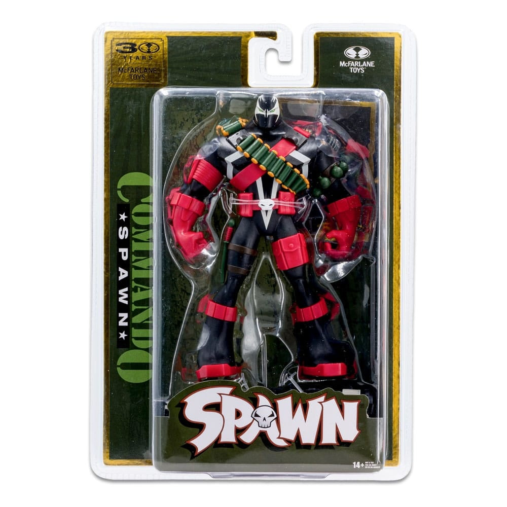 McFarlane Toys Spawn 30th Anniversary Commando Spawn Digitally Remastered 7-Inch Action Figure