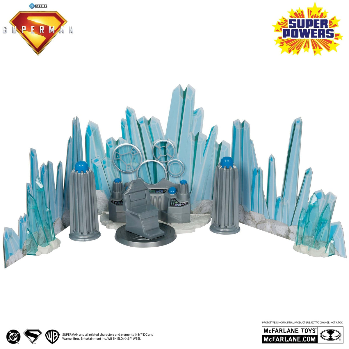 McFarlane Toys DC Super Powers Superman Movie Fortress of Solitude Playset