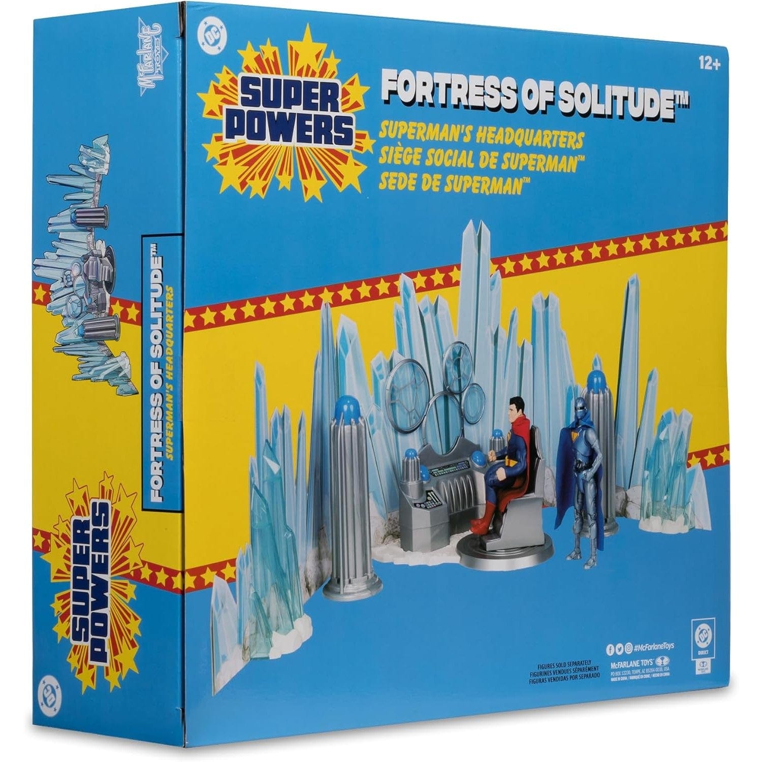 McFarlane DC Super Powers Fortress of Solitude Superman's Headquarters (Figures sold separate)