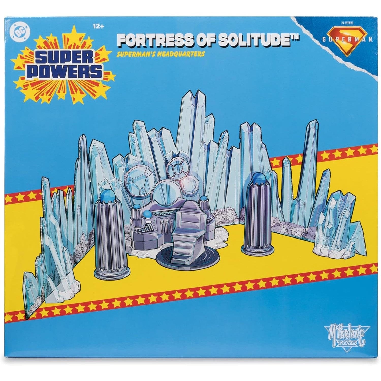 McFarlane DC Super Powers Fortress of Solitude Superman's Headquarters (Figures sold separate)