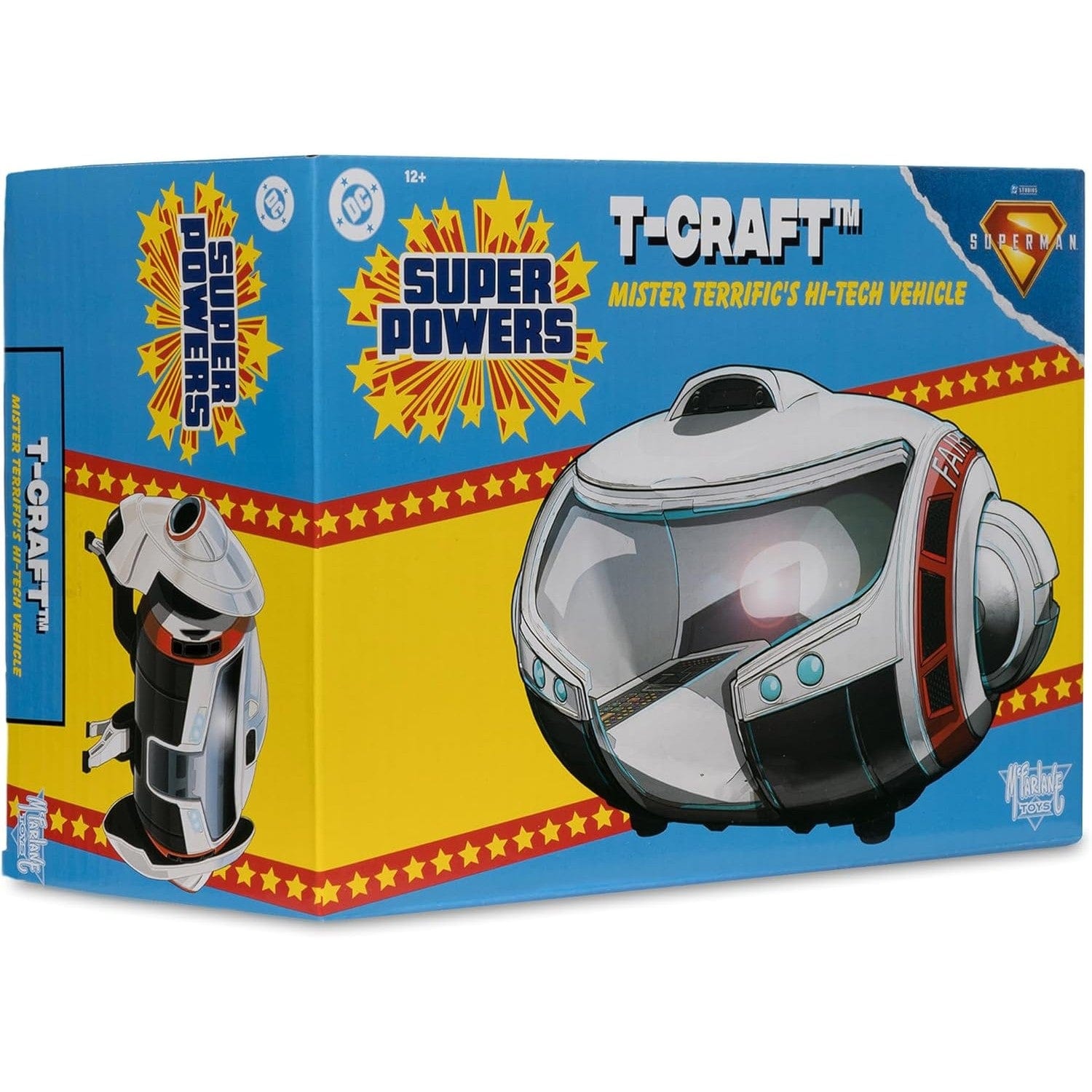 McFarlane DC Super Powers T-Craft Mr. Terrific's Hi-Tech Vehicle