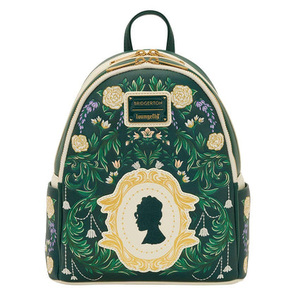 Loungefly Bridgerton Silhouette Floral Mini Backpack
