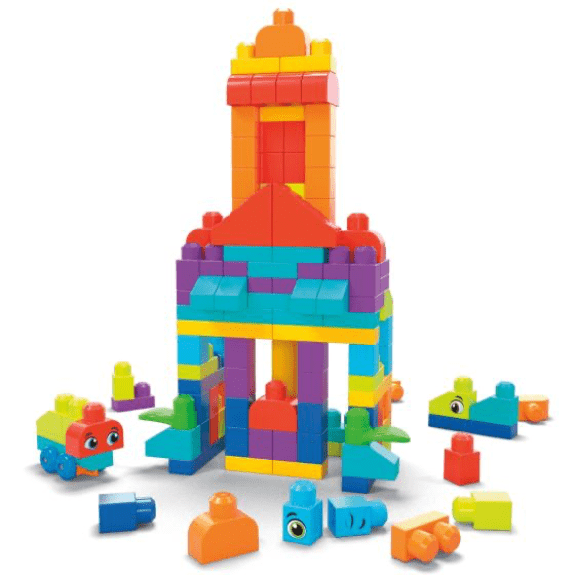 Mega Bloks: Bigger Building Bag 150 Pieces 194735072521