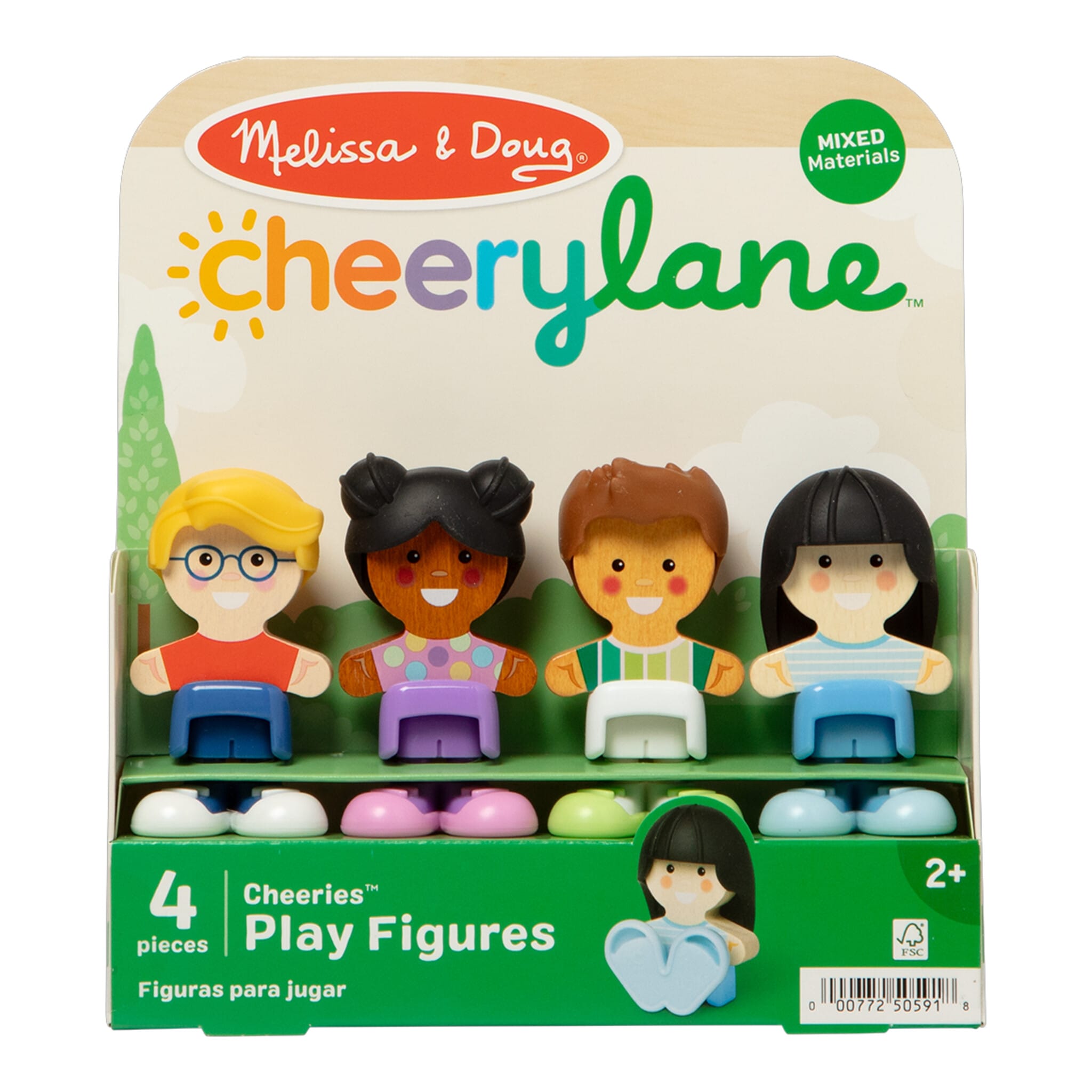 Melissa & Doug Cheery Lane Cheeries Play Figures 4-Pack 681147009745