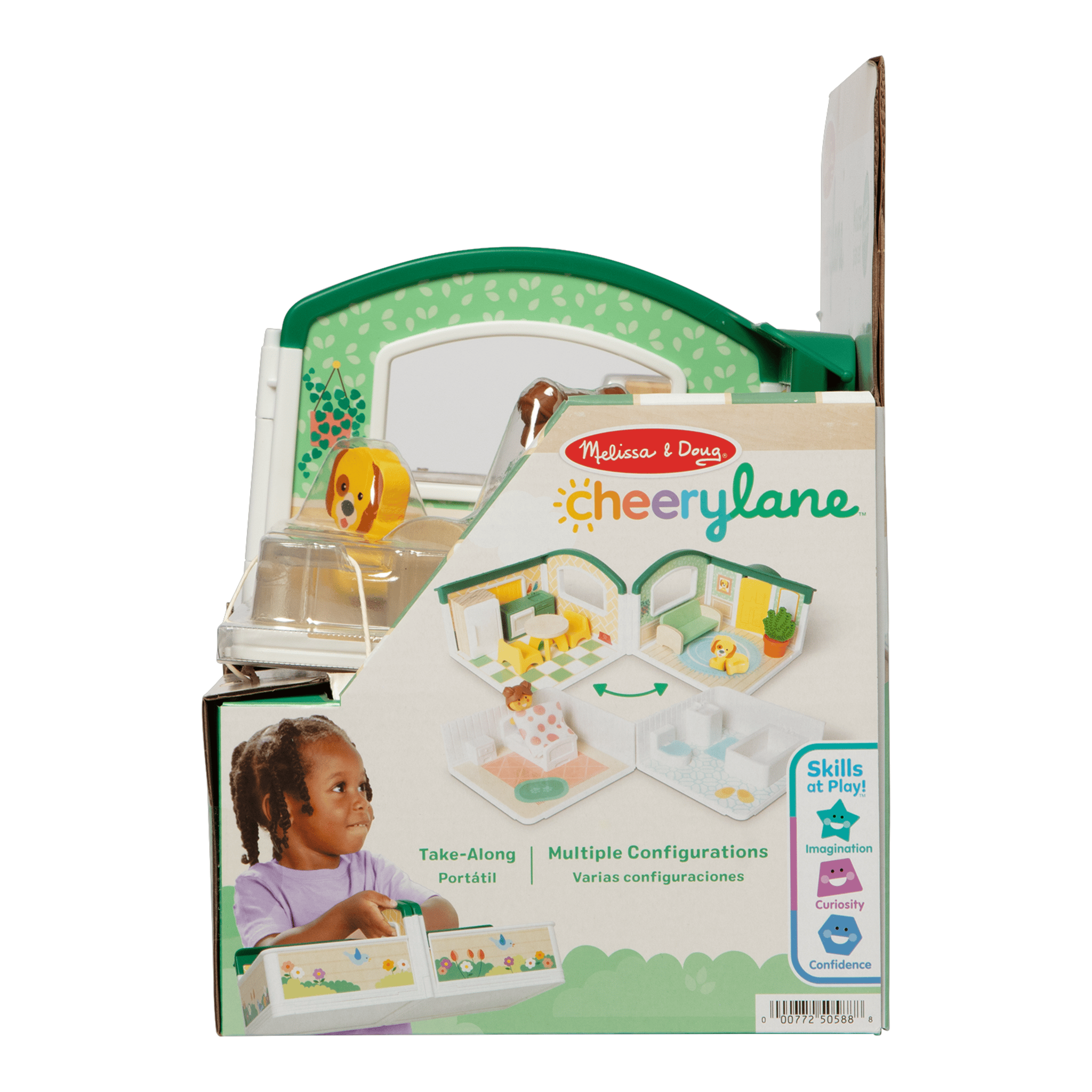 Melissa & Doug Cheery Lane House Wooden Play Set with Figures