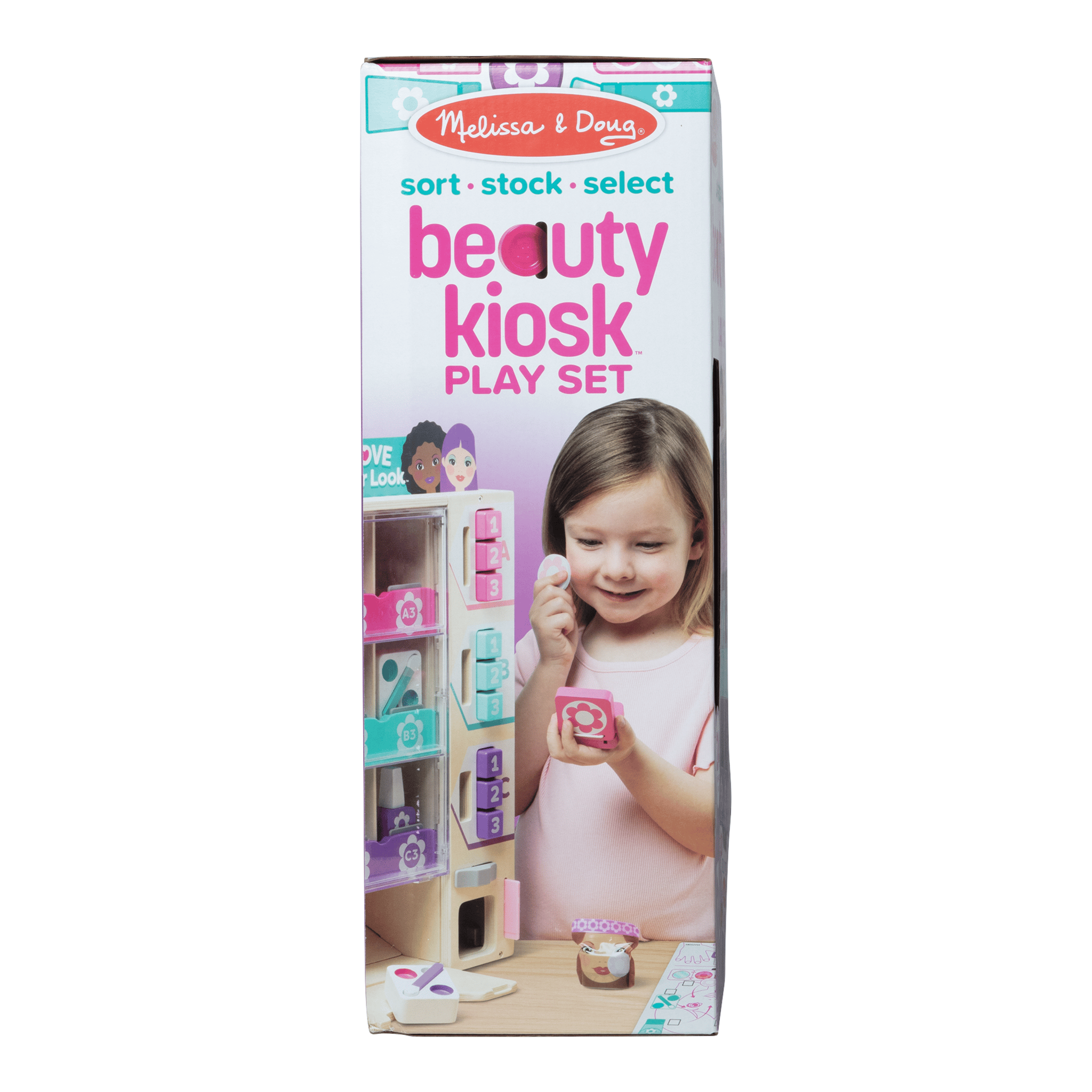 Melissa & Doug Sort, Stock & Select Beauty Kiosk Play Set 681147009493