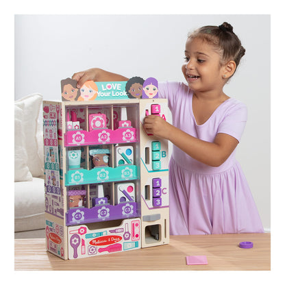 Melissa & Doug Sort, Stock & Select Beauty Kiosk Play Set 681147009493