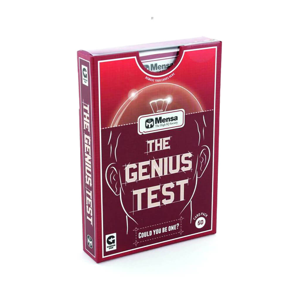 Mensa The Genius Test Card Game