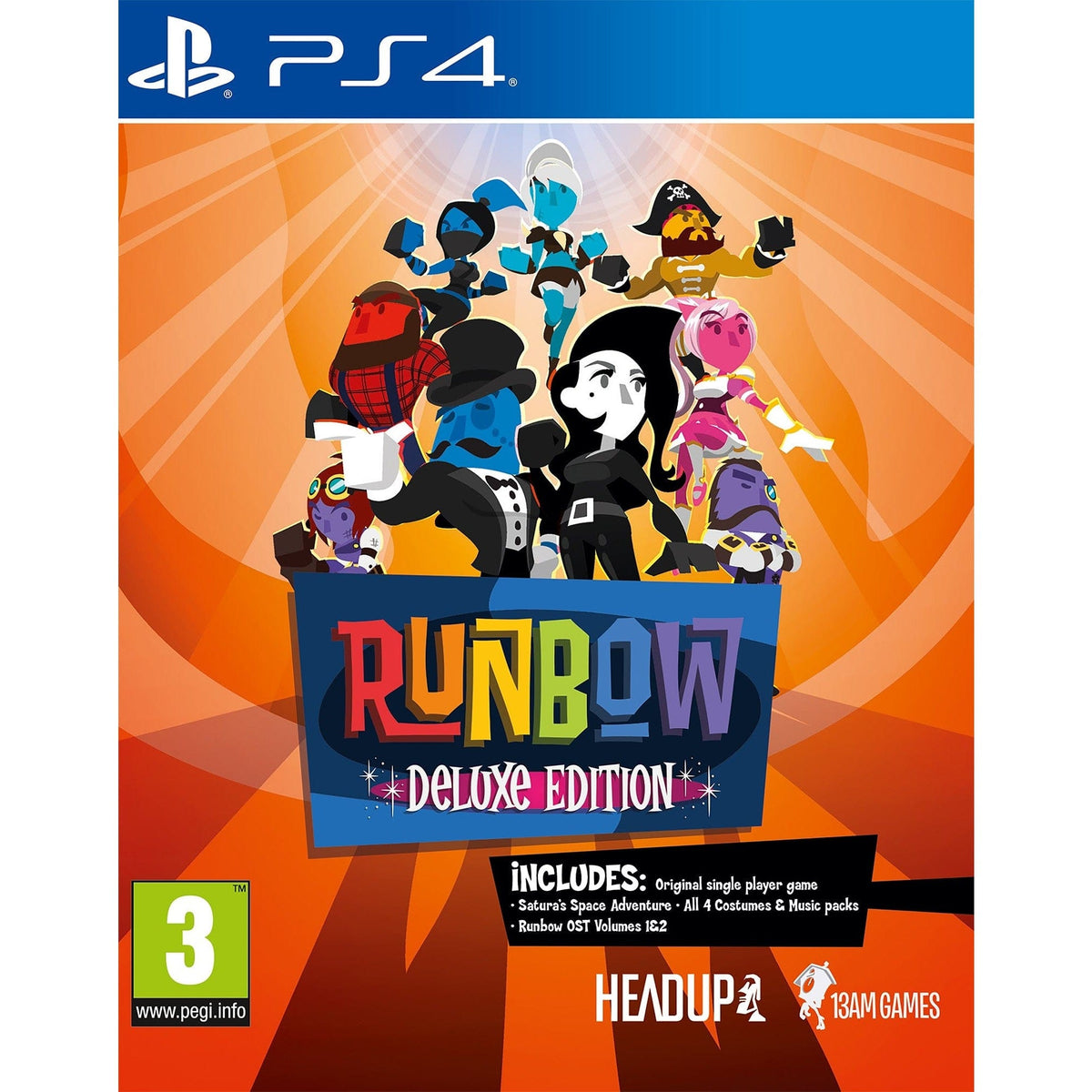 Runbow Deluxe Edition - Playstation 4 Competitive Game 5060264371792