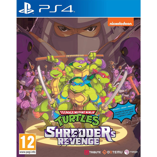 Tmnt Shredders Revenge - Playstation 4 Game With Keyring 5060264377428