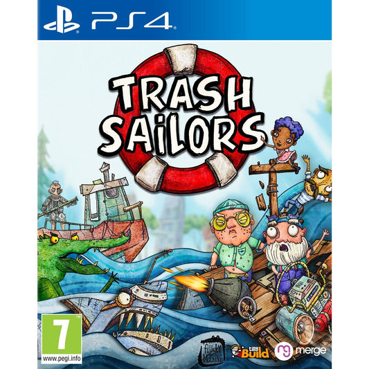 Trash Sailors - Playstation 4 Adventure Game for Co-Op Fun 5060264376827