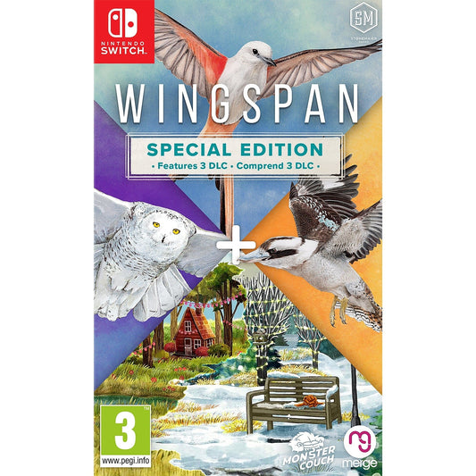 Wingspan Special Edition - Nintendo Switch Game Bundle 5060264379712