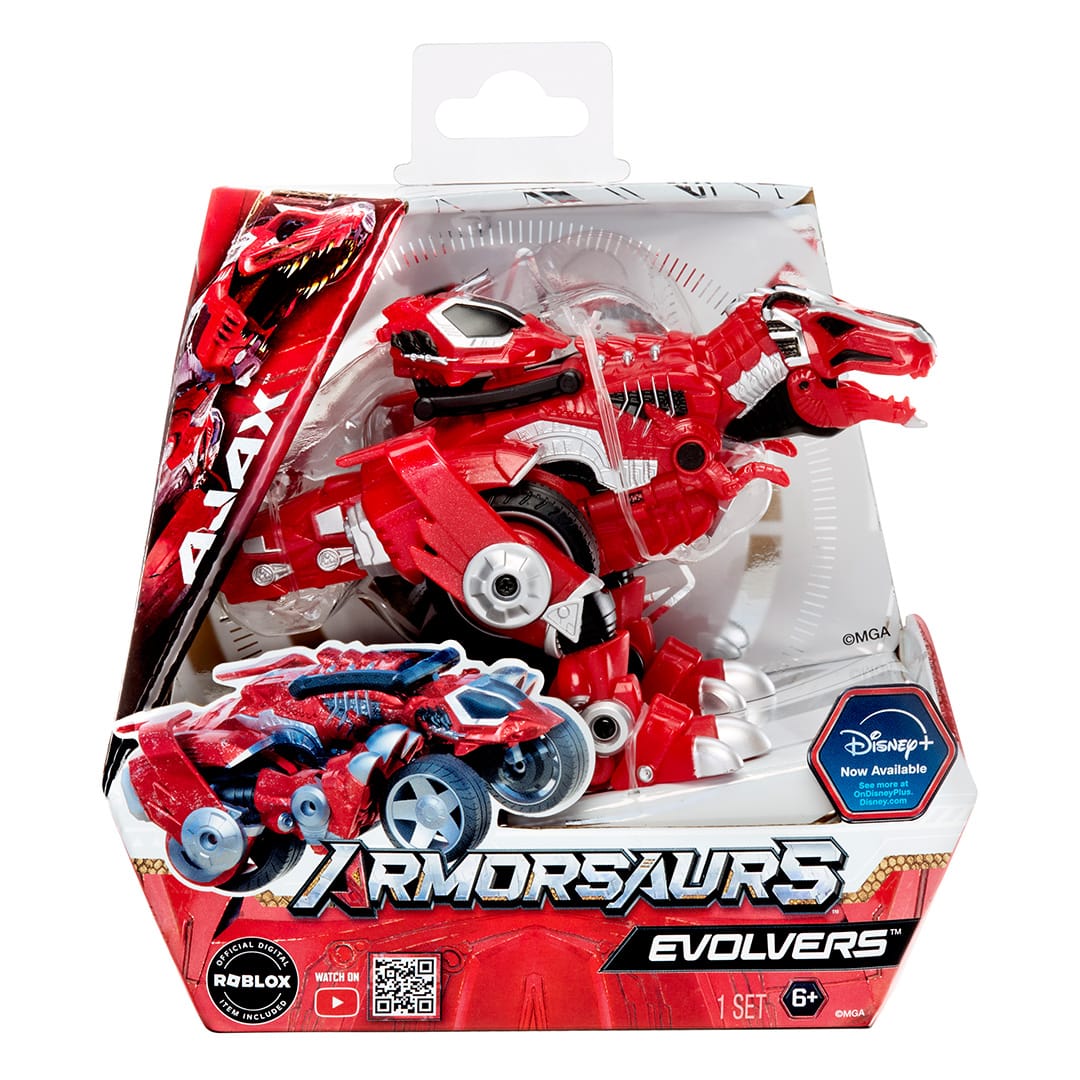 Armorsaurs Evolver Ajax Transforming Dinosaur Toy