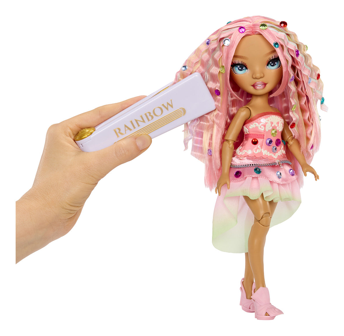 Rainbow High Be Dazzling Adeline Rose Fashion Doll with Bedazzler Tool and Gems 35051597797