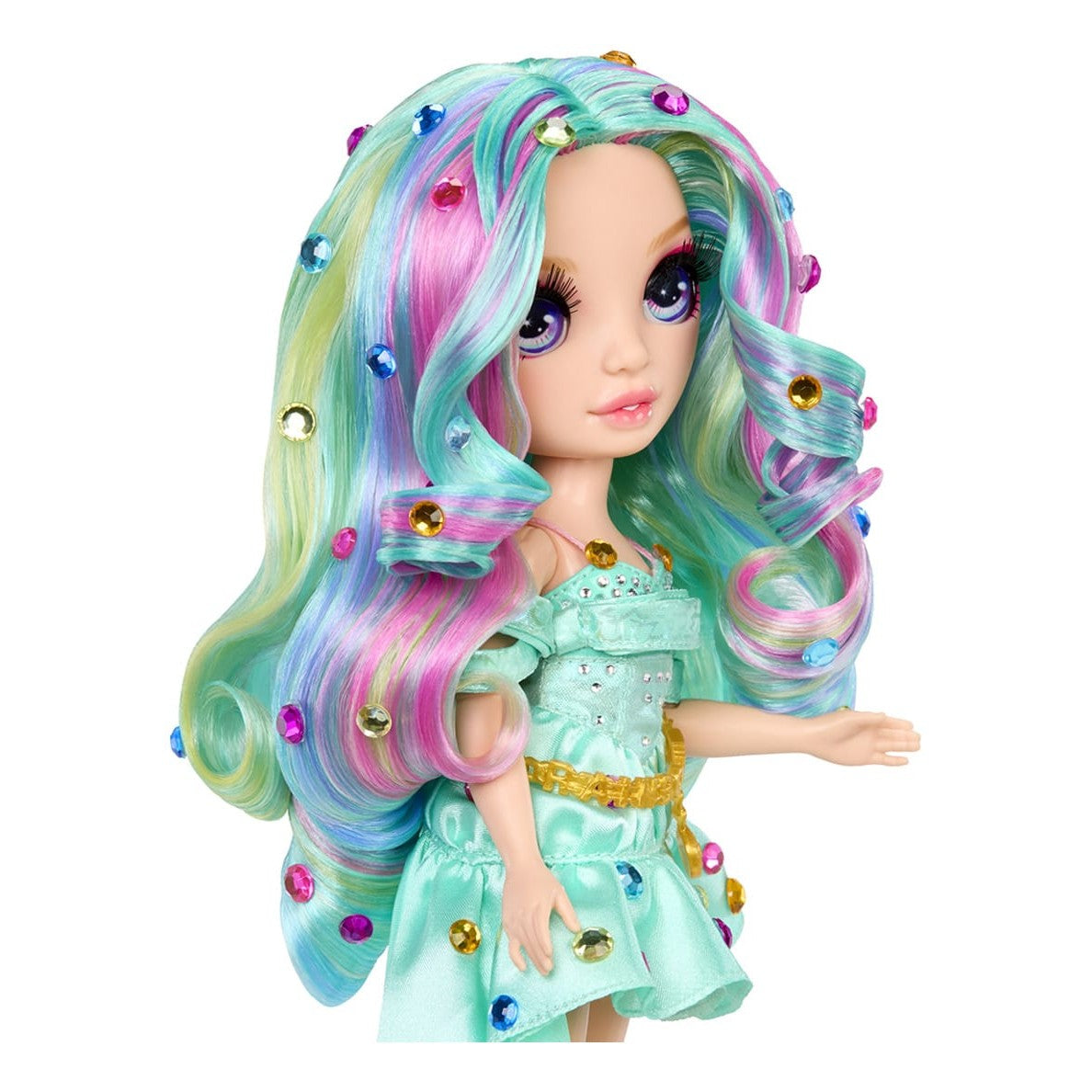 Rainbow High Be Dazzling Celine Turquoise Fashion Doll with Bedazzling Tool 35051597827