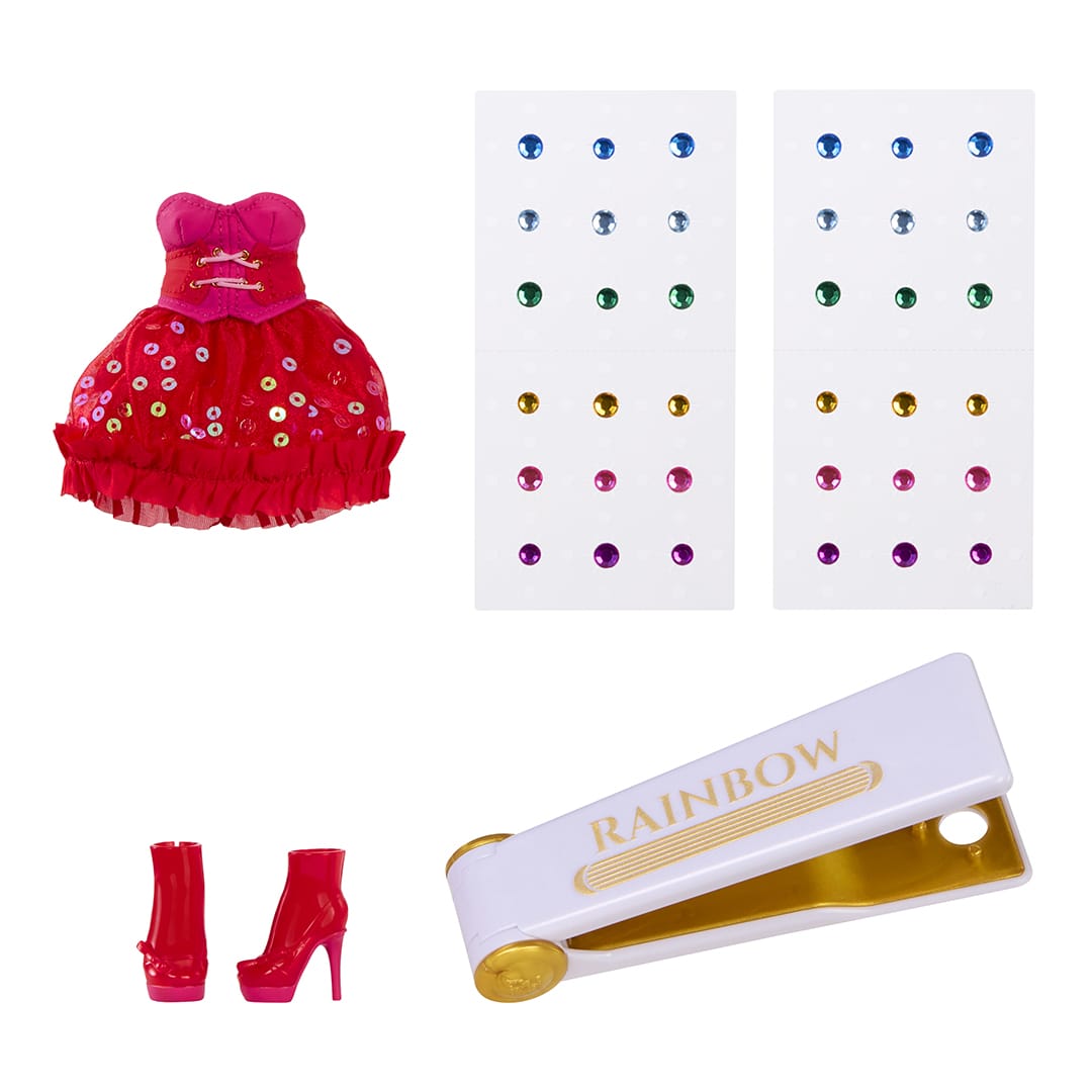 Rainbow High Be Dazzling Vivienne Rouge Fashion Doll with Bedazzling Tool 35051597803