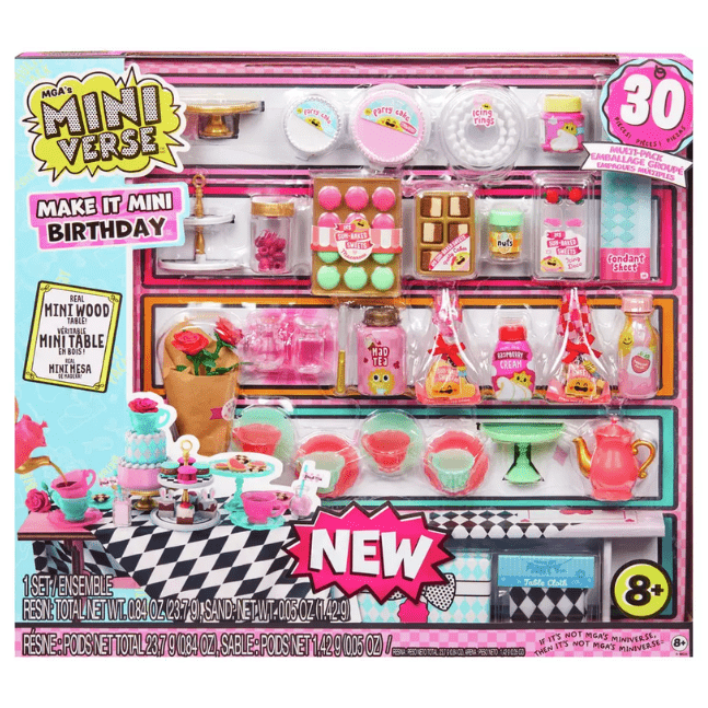 MGA's Miniverse – Make It Mini Birthday Celebration Multipack 035051427674