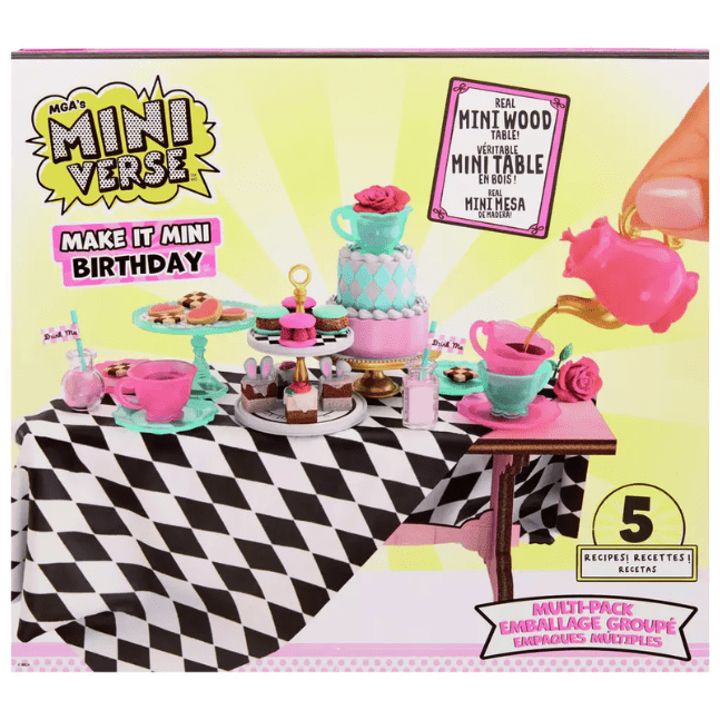 MGA's Miniverse – Make It Mini Birthday Celebration Multipack 035051427674