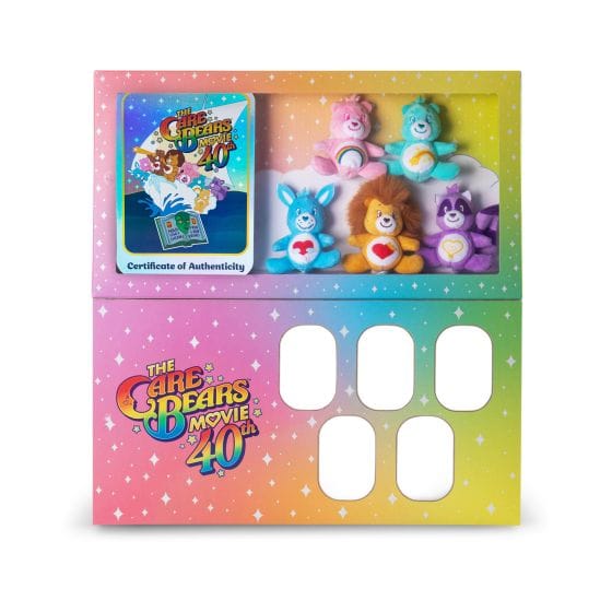 Micro Teenies Care Bears Classic Anniversary Edition Plush 5 Pack 885561002805