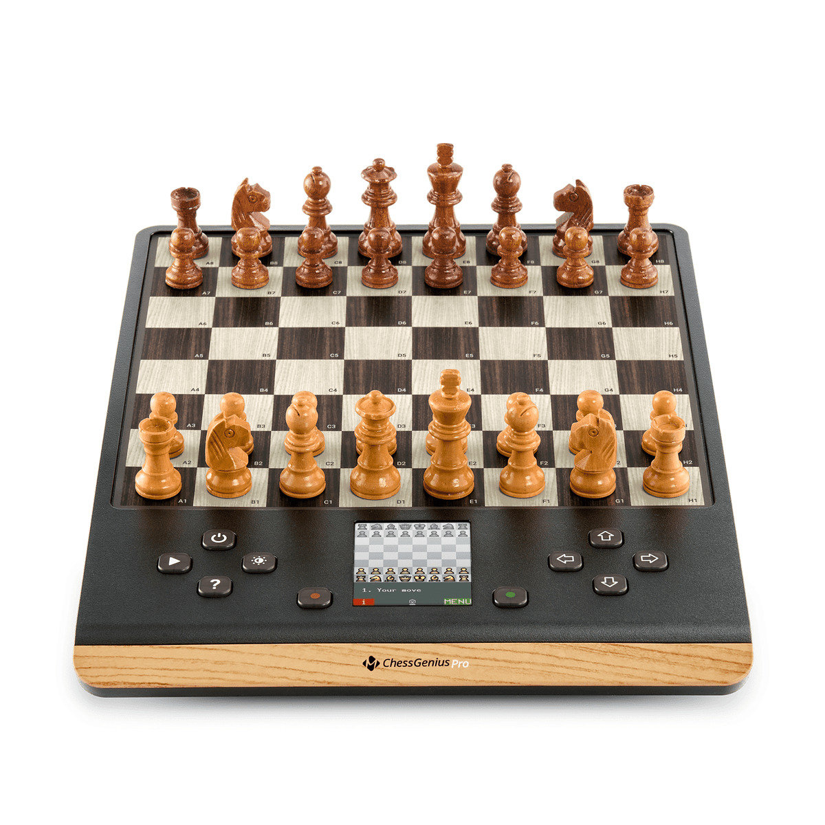 MILLENNIUM ChessGenius Pro Wood Edition Electronic Chess Computer