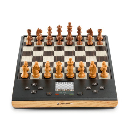 MILLENNIUM ChessGenius Pro Wood Edition Electronic Chess Computer