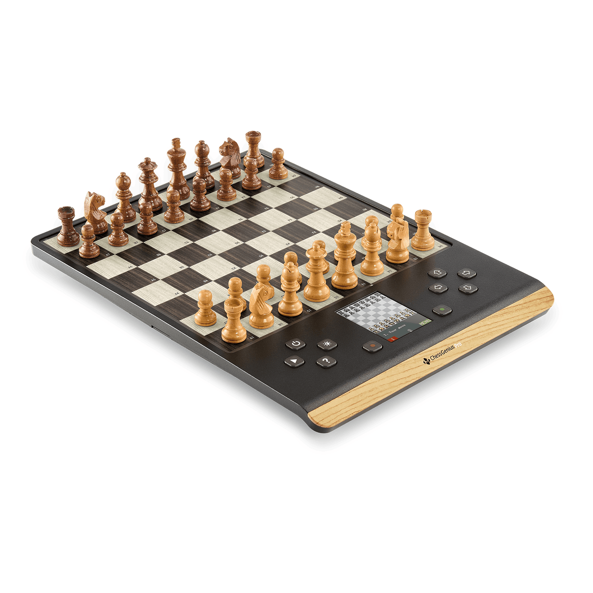 MILLENNIUM ChessGenius Pro Wood Edition Electronic Chess Computer