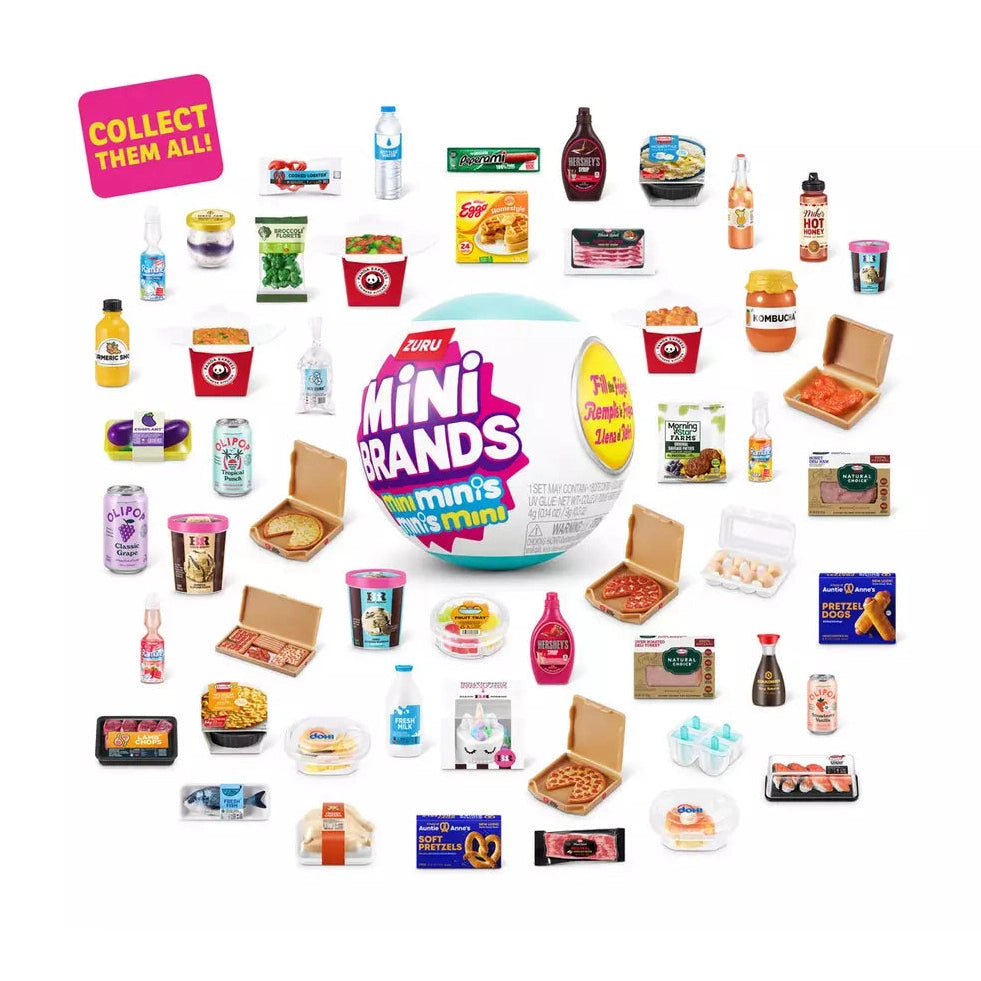 Mini Brands - Fill The Fridge (1 Mystery Capsule Selected at Random) 193052080134