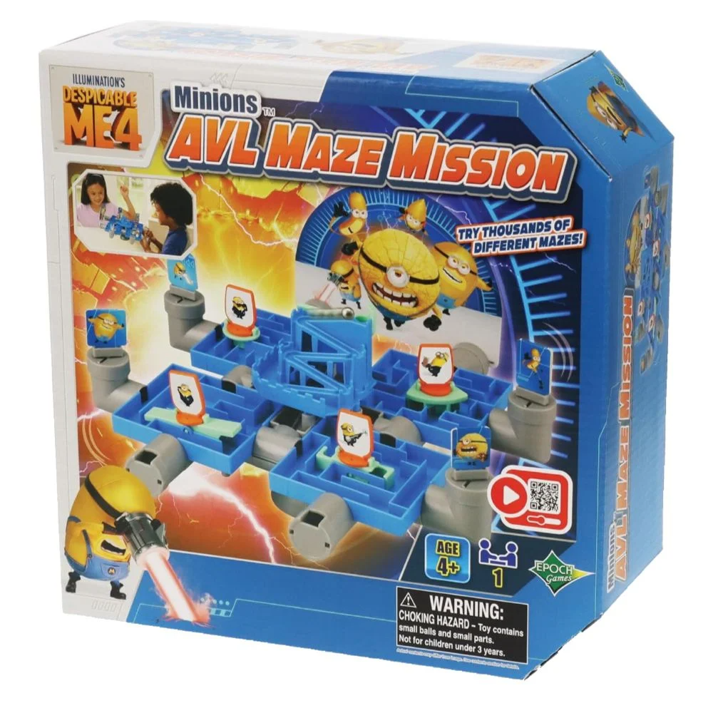 Epoch Games Minions AVL Maze Mission Tabletop Maze Game