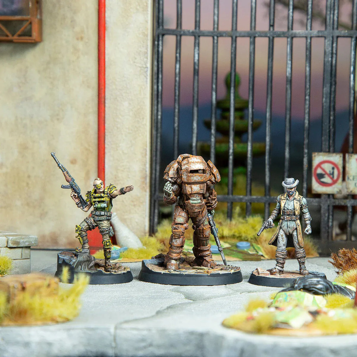 Fallout: Wasteland Warfare Raiders Overlords Miniatures Set 5060523346080