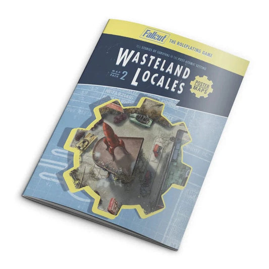 Modiphius Fallout: The Roleplaying Game - Map Pack 2: Wasteland Locales 9781802812015