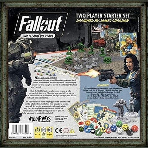 Modiphius Fallout: Wasteland Warfare Ack Ack, Sinjin & Avery Miniatures Set 5060523341580