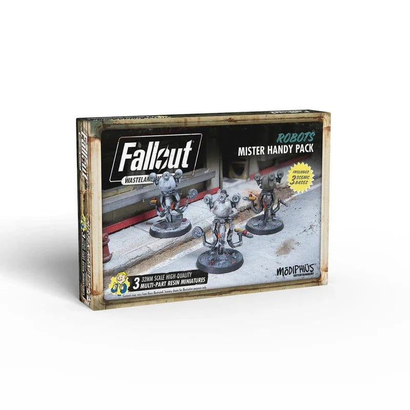 Modiphius Fallout: Wasteland Warfare - Robots: Mister Handy Pack 5060523344406