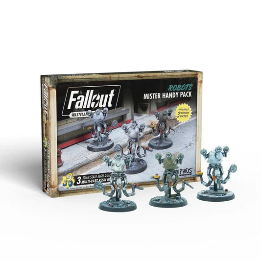 Modiphius Fallout: Wasteland Warfare - Robots: Mister Handy Pack 5060523344406