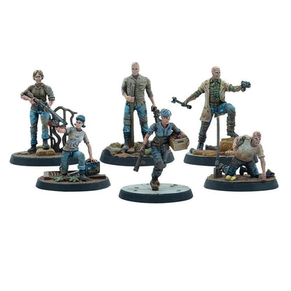 Modiphius Fallout: Wasteland Warfare: - Survivors: Ghoul Settlers (The Slog) 5060523345007