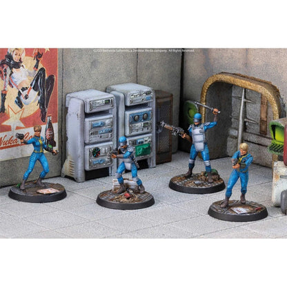 Modiphius Fallout: Wasteland Warfare - Survivors: Vault Personnel 5060523342020