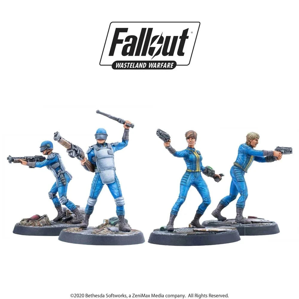 Modiphius Fallout: Wasteland Warfare - Survivors: Vault Personnel 5060523342020