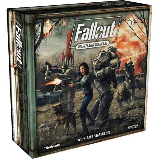 Modiphius Fallout: Wasteland Warfare - Two Player Starter Set - Board Game 5060523340248