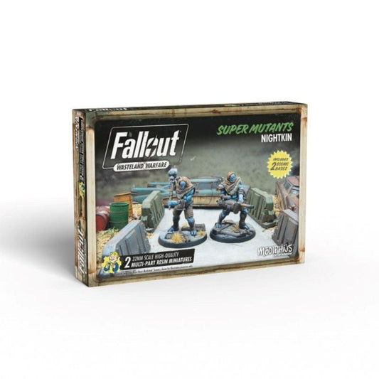 Fallout: Wasteland Warfare – Super Mutants: Nightkin Miniatures